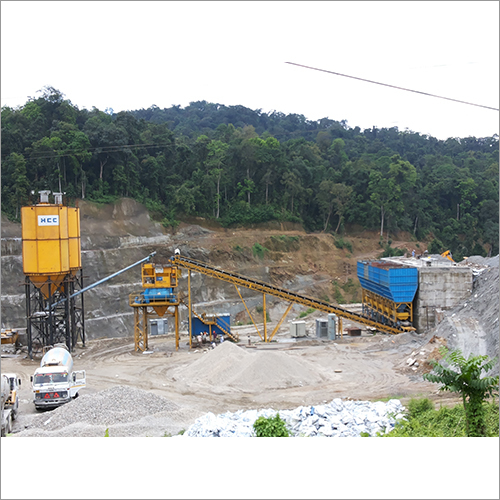 Industrial Portable Concrete Batching Plant