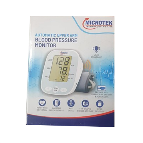 Microtek Automatic Blood Pressure Monitor Pressure Range: 40-199 Bpm
