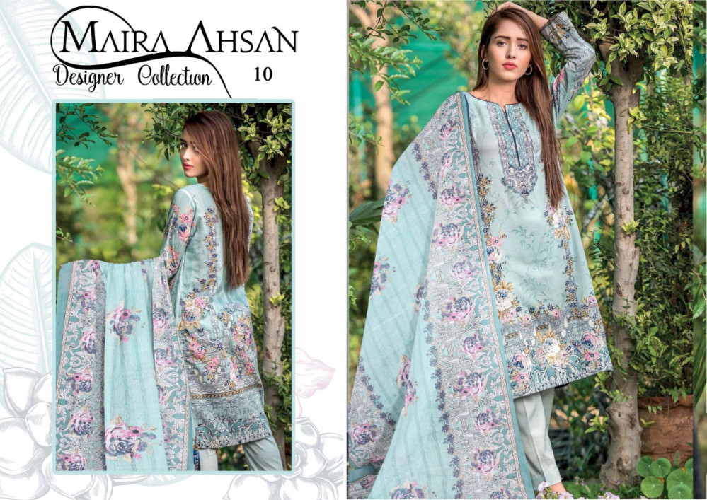 Maira Ahasan Designer Collection Vol-1 Printed Karachi Suits Catalog