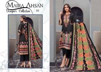 Maira Ahasan Designer Collection Vol-1 Printed Karachi Suits Catalog