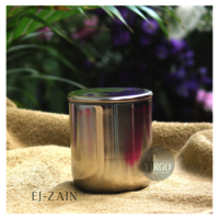 EJ-ZAIN: Metal Jar With Lid