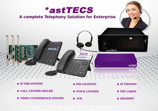 astTECS IP PBX System