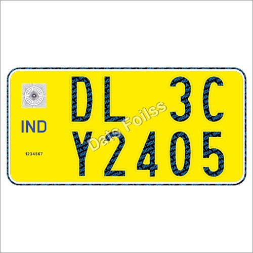 Commercial Number Plates