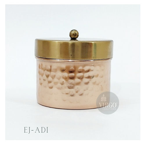 EJ-ADI: Metal Jar With Lid