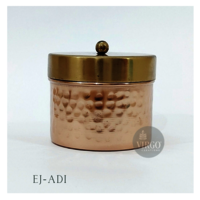 EJ-ADI: Metal Jar With Lid