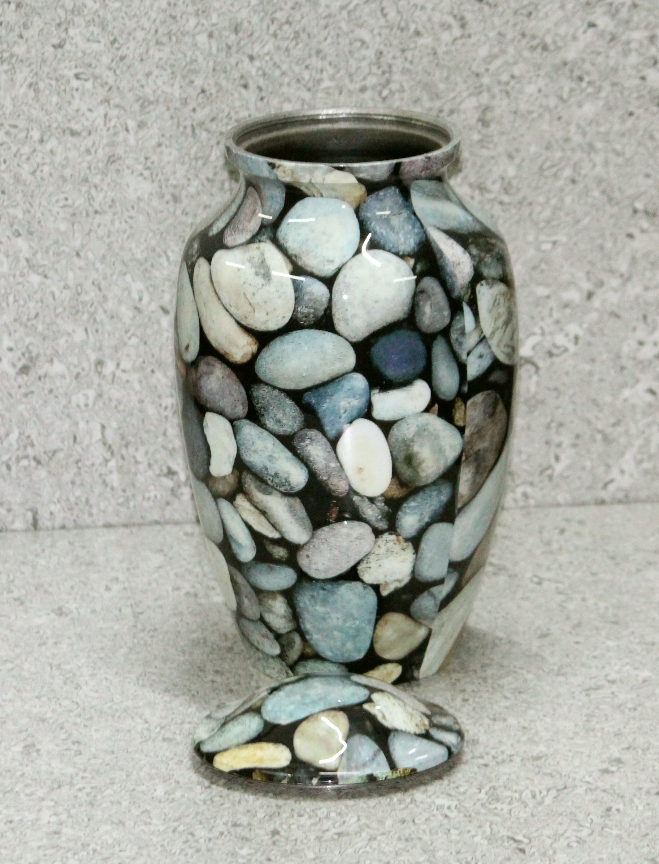Aluminum Sea Stone Urn