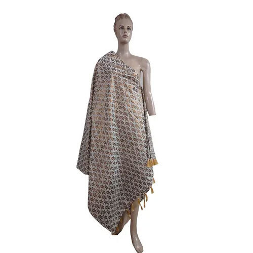 Fringes Printed Designer Dupatta