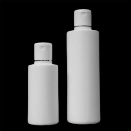 HDPE Straight Round Shape Bottle With Fliptop Cap