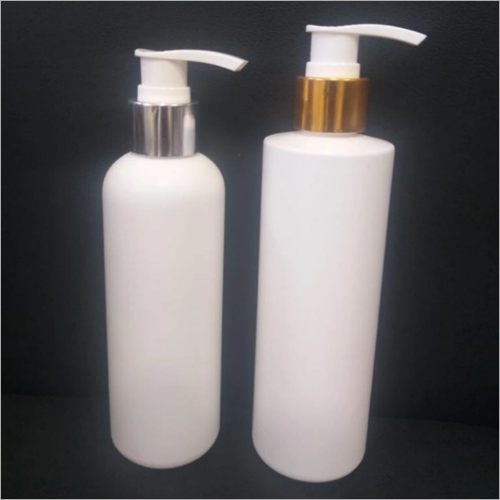 HDPE Cosmetic Lotion Shampoo Bottle With Lotion Pump