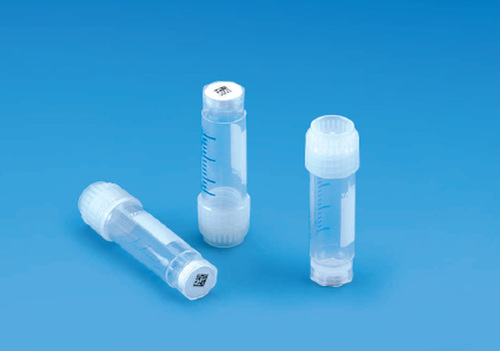 Tarsons Cryochill Vial - Plastic 2ml Size White Color | 2D Coded Long Lasting Temperature Protection IATA Compliant