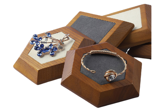 Premium PSD  Blue jewellery gift boxes with bracelet