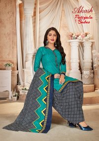 Akash Creation Patiyala Babes Vol 8 Cotton Printed Dress Material Catalog