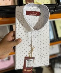 Mens Dotted Print Shirts