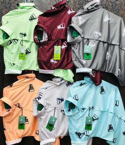 Mens Lycra Printed Shirts