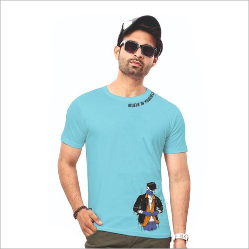 Mens Round Neck T-shirts
