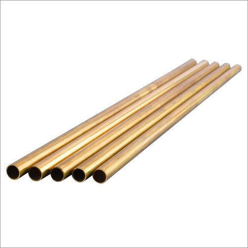 Industrial Round Brass Tube Length: 6 Meter (M)