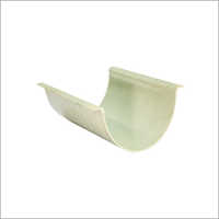 Frp Rainwater Gutter - Pattern: Plain