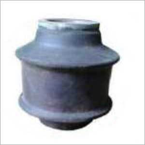 Rubber Coupling Bush - Rubber, Customized Size, Black | Durable, Shock Absorbent, Axial Misalignment Connector