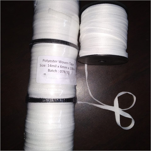14mil x 6mm x 100m Polyester Woven Tape