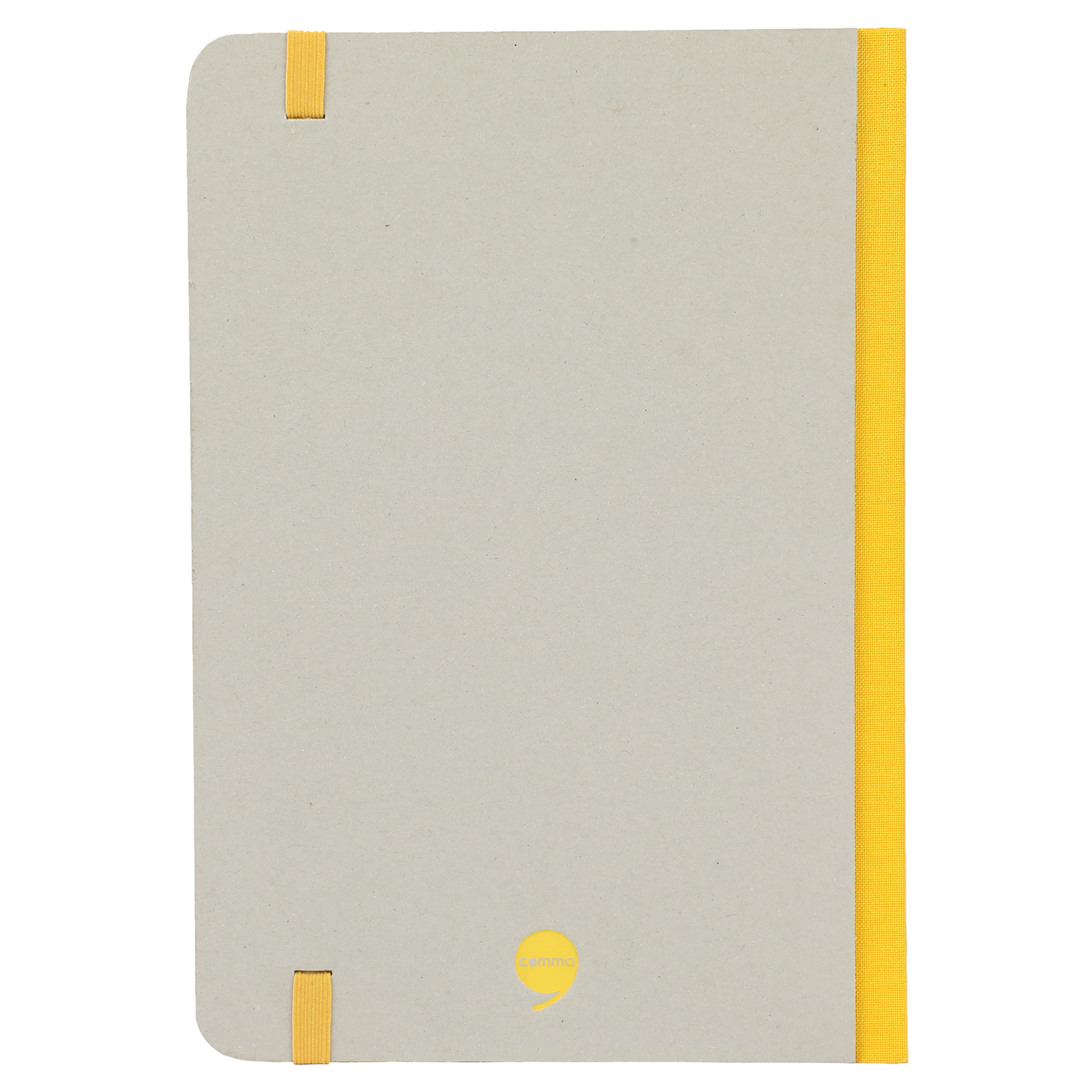 Comma Ecologique  A5 Size  Hard Bound Notebook (Yellow)