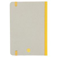 Comma Ecologique  A5 Size  Hard Bound Notebook (Yellow)