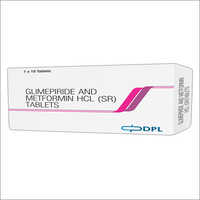 500 Mg Glimepirid And Metformin HCL (SR) Tablets