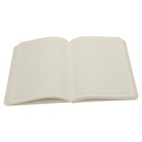 Comma Ecologique - A5 Size - Hard Bound Notebook (Grey with Blue)