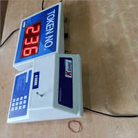 Wireless Led Token Display Machine