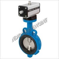 Electric Actuator Operated Aluminium Butterfly Valve