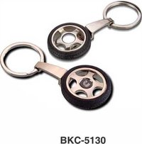 Metal Tyre Keychain