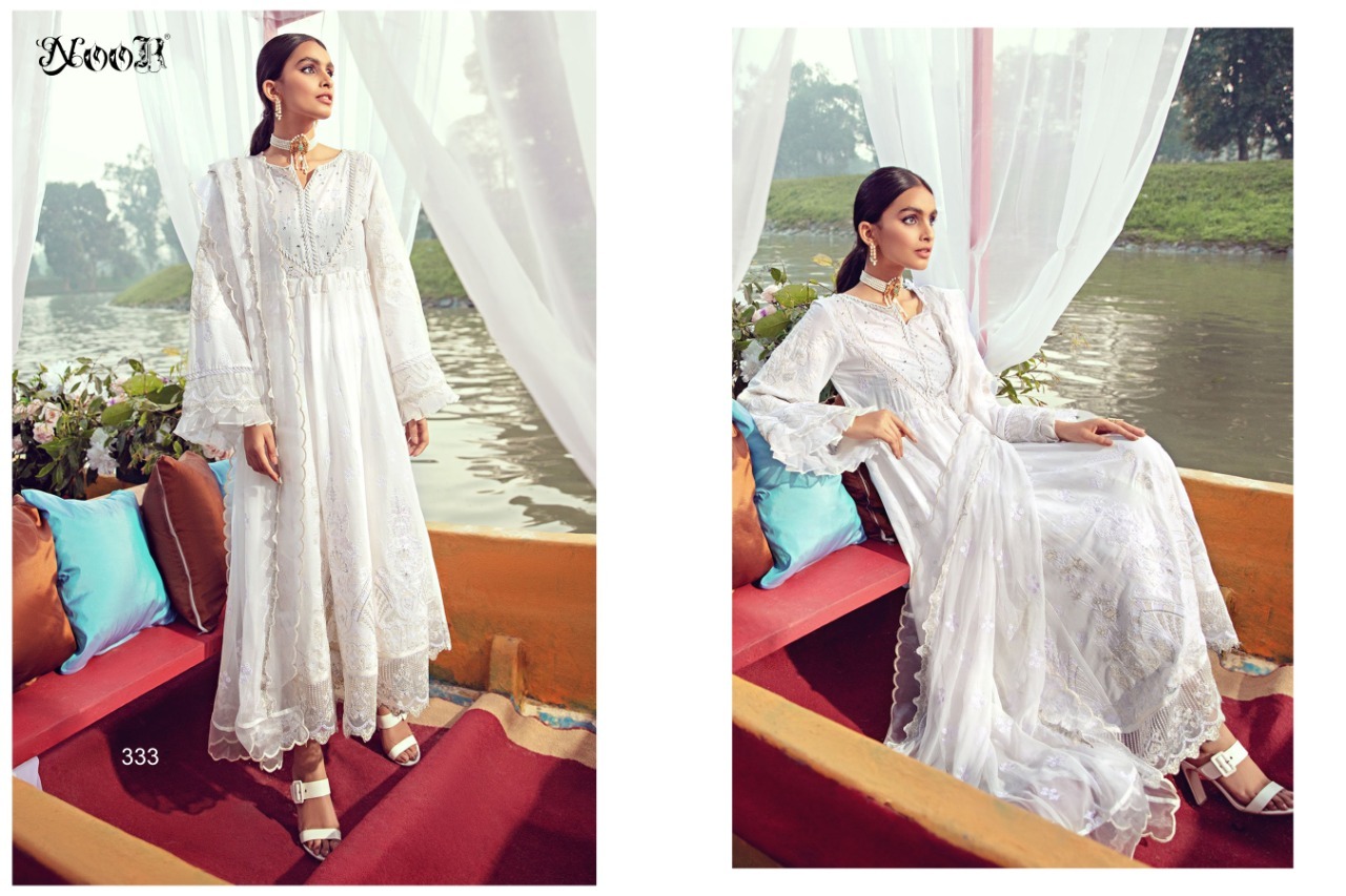 Noor Motifz Cotton With Embroidery Pakistani Suit Catalog