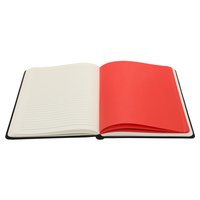Comma Laser - A5 Size - Hard Bound Notebook (Etched Red Eiffel Tower)