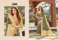 Sangam Prints Adrak Digital Printed Silk Saree Catalog