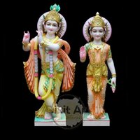 Marble Jugal Radha Krishna Moorti