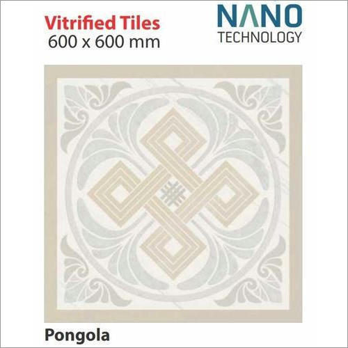 Vitrified Floor Tiles - Ceramic, 600x600 mm | Non-Slip, Scratch Proof, Easy Installation, Ideal for Interior Applications