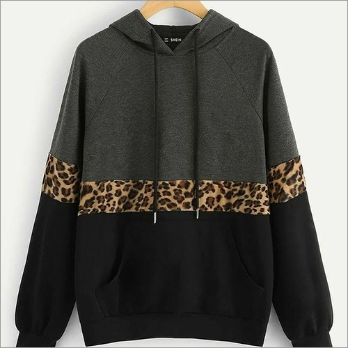 Mens Cheetah Print Sweatshirt