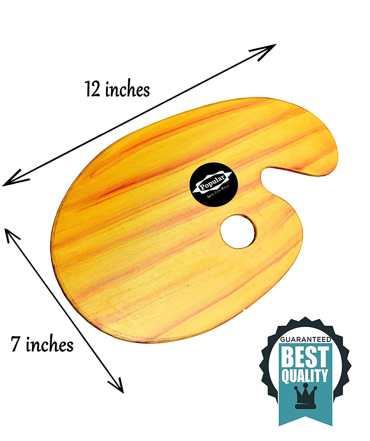 Wooden Colour Mixing Palette