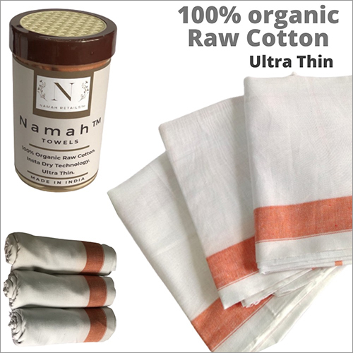 100 % Organic Raw Cotton Towels By NAMAH RETAILS