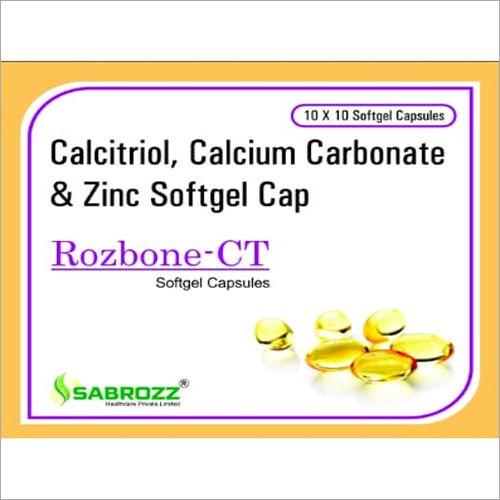 Calcitriol Calcium Carbonate And Zinc Softgel Cap