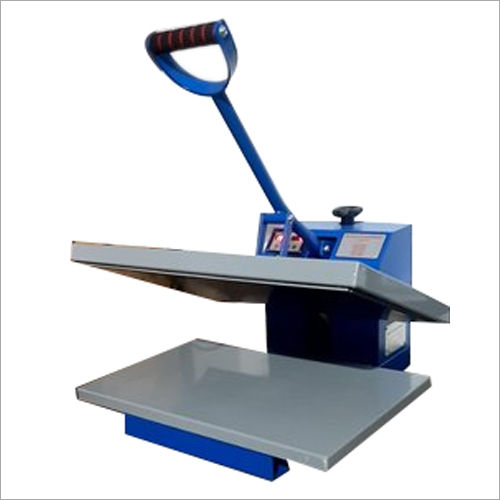 Blue And White Manual T-Shirt Printing Machine