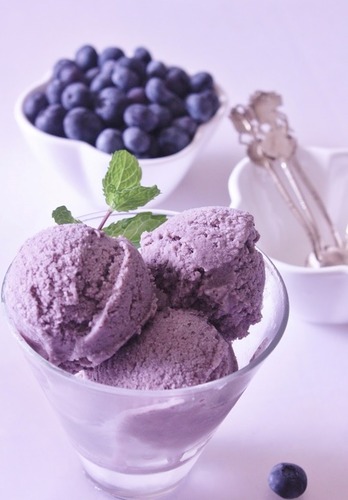 Blue Blueberry Ice Cream Flavour