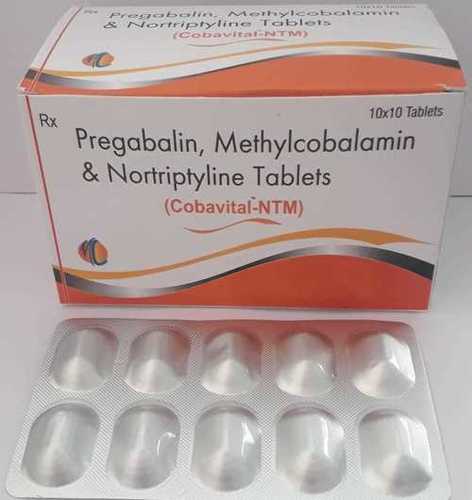 Pregabalin Hci 75mg +nortriptyline 10mg+methycobalamin 1500mcg