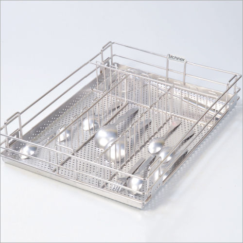 Perforated Cutlery Basket