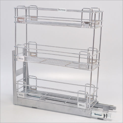 3 Shelf Base Mounted Pullout