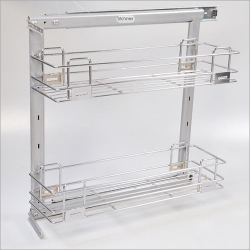 2 Shelf Side Mounted Pullout