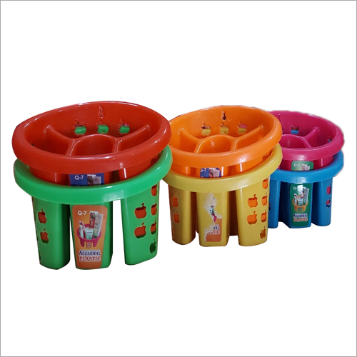 Multicolor Brush Stand
