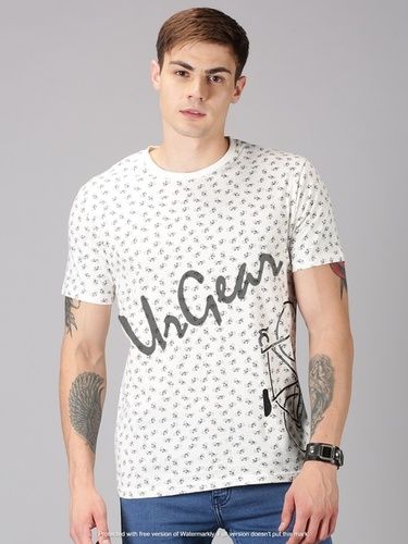 Men Round Neck T-Shirt 