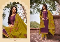 Kessi Zaraa Jam Silk With Embroidery Work Dress Material Catalog
