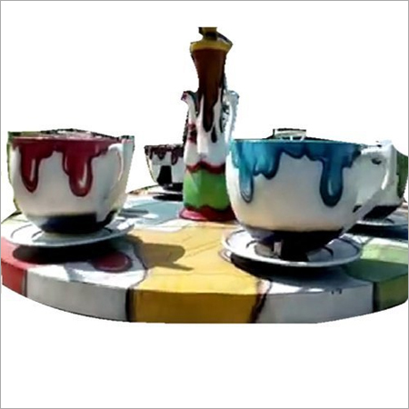 Ice Cream Cup Plate Ride, For Amusement Park