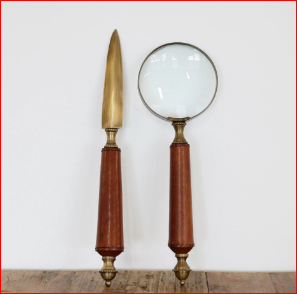 Magnifier Lens with Letter Opener By KAZMI EMPORIUM